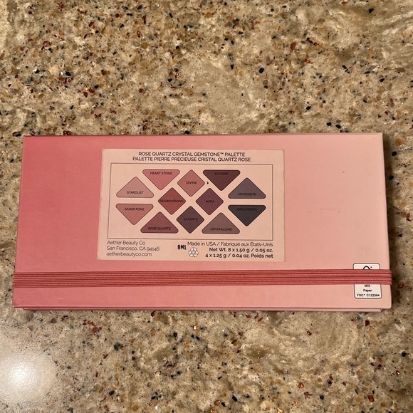 Aether Beauty Rose Quartz Gemstone Palette - Picture 5 of 5